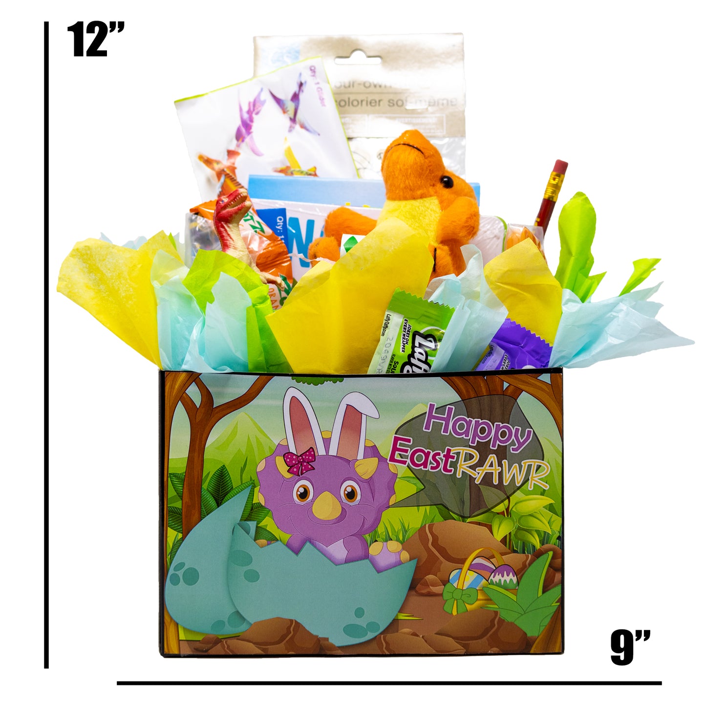 Happy EastRAWR Dinosaur Themed Easter Gift Box