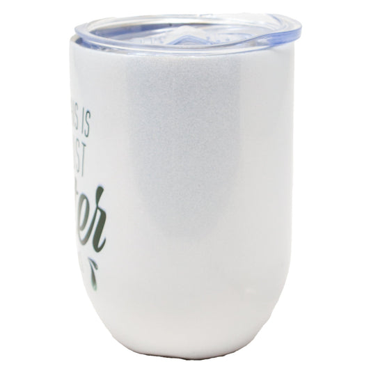 Funny Wine Tumbler - This is Just Water - Glitter Tumblers