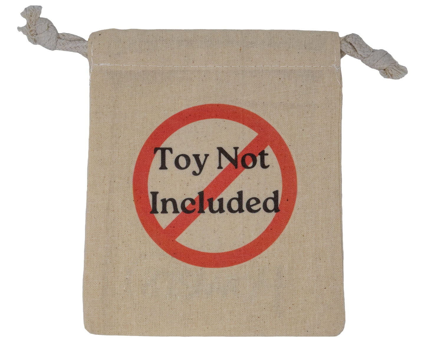 Toy Not Included Funny Gag Gift with Batteries and Keepsake Bag
