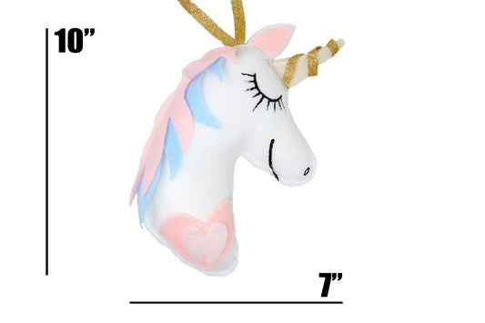 Unicorn Tooth Fairy Pillow for Girls