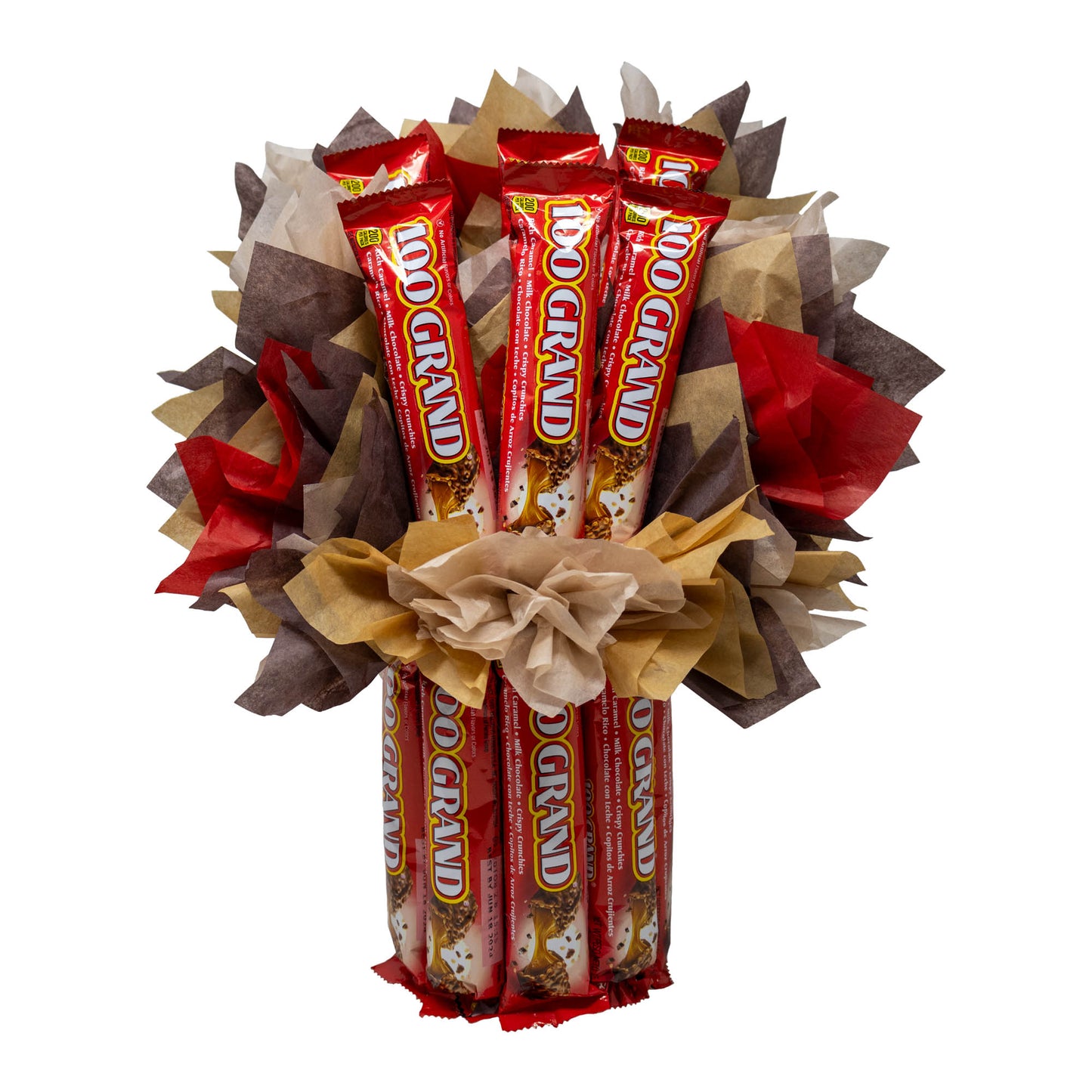 100 Grand Full Candy Bar Bouquet