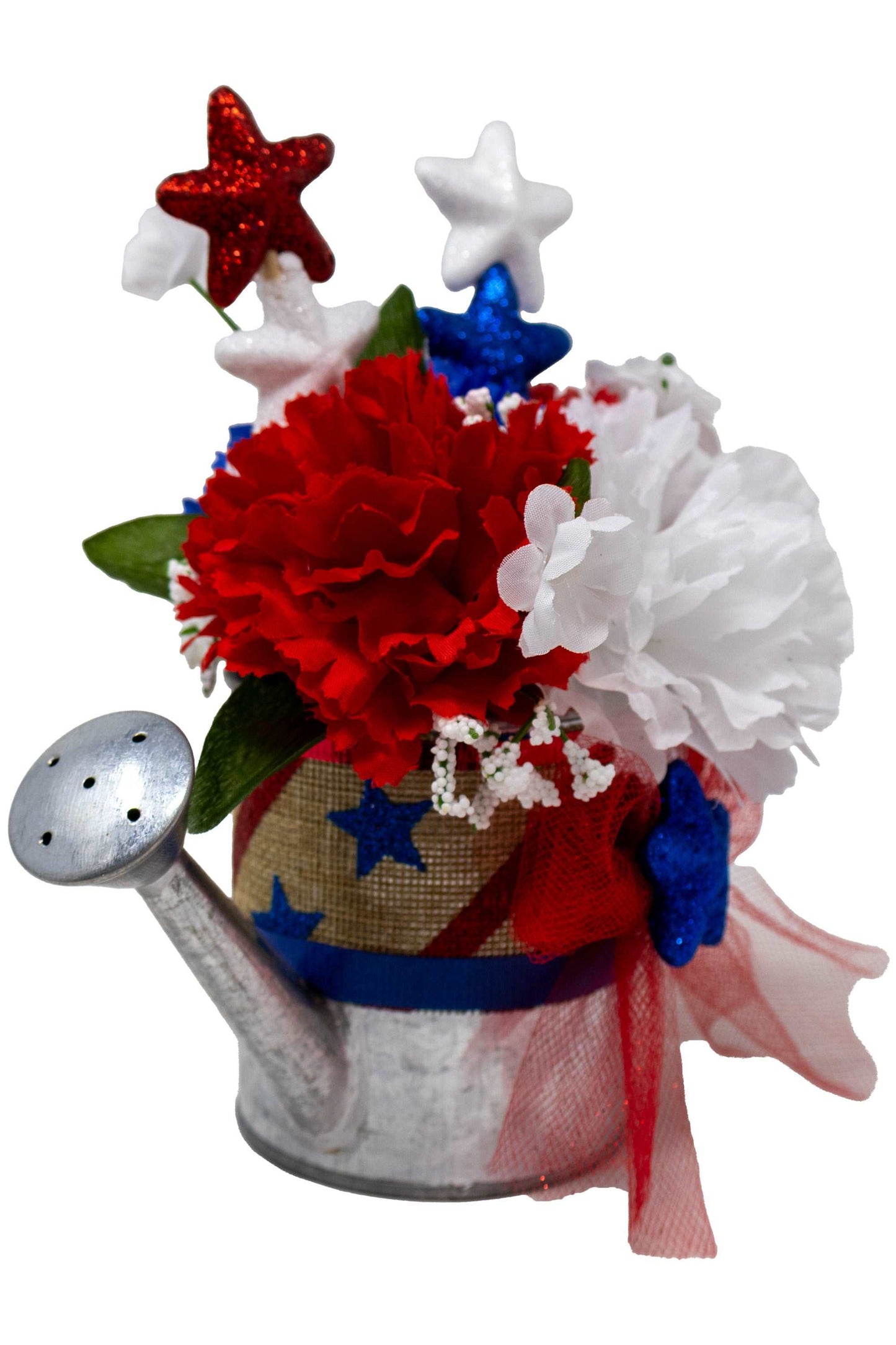 4th of July Watering Can Bouquet Set