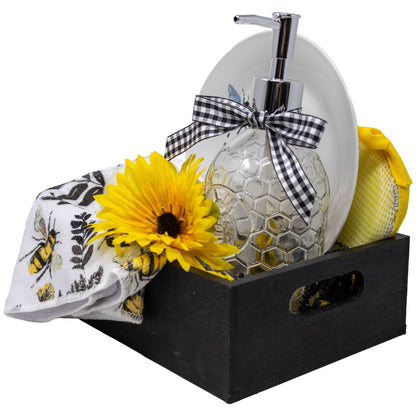 Bee Happy Kitchen Housewarming Gift Basket