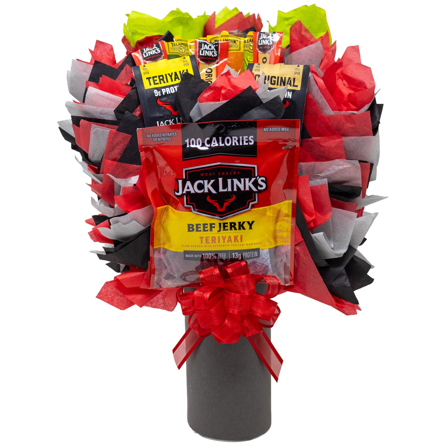 Beef Jerky Variety Bouquet  – Unique Gift for Men, Dads, Snack Lovers