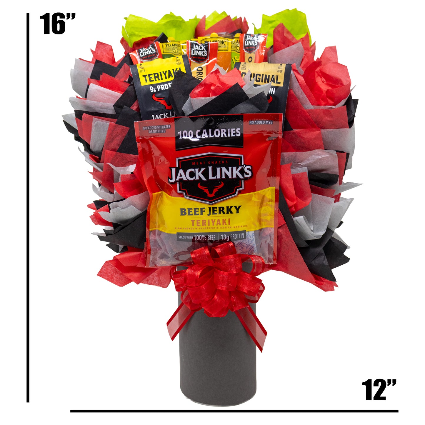 Beef Jerky Variety Bouquet  – Unique Gift for Men, Dads, Snack Lovers