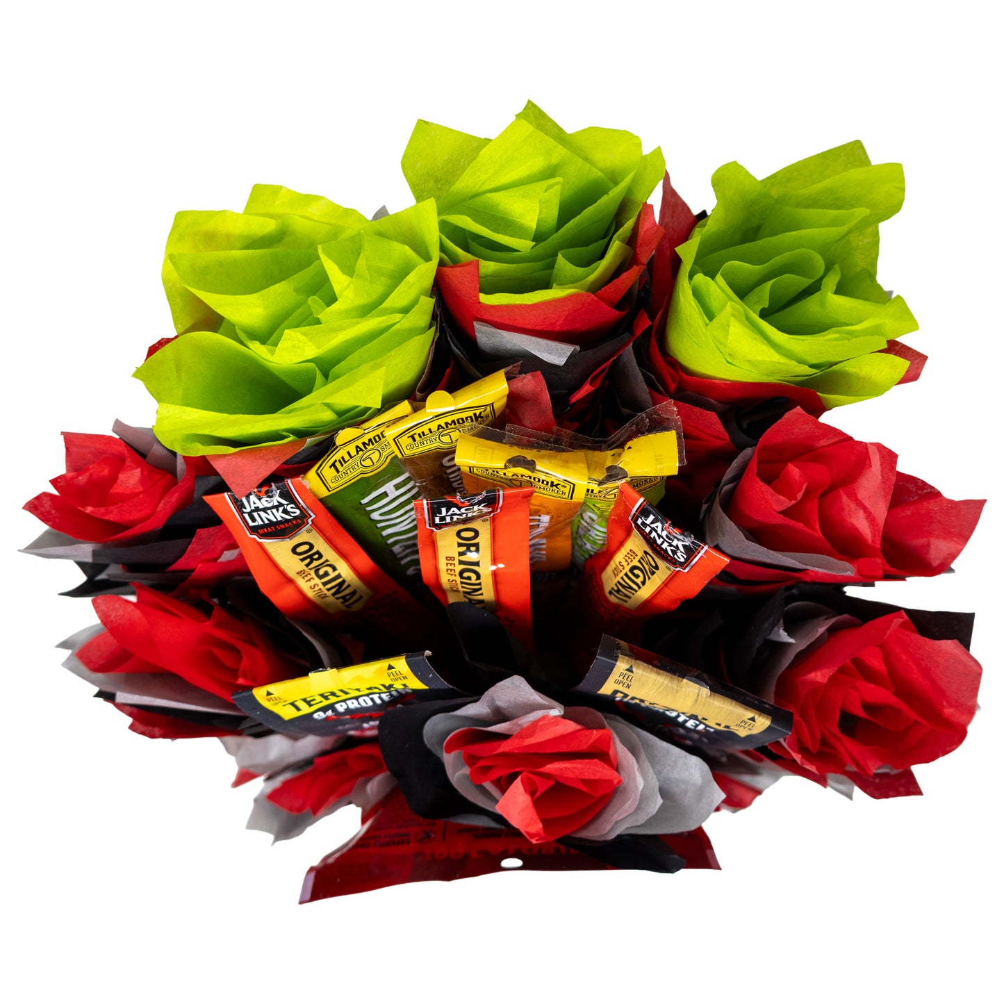 Beef Jerky Variety Bouquet  – Unique Gift for Men, Dads, Snack Lovers