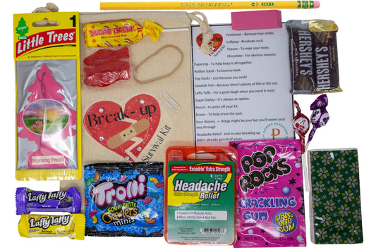 Breakup Survival Kit to Help Mend a Broken Heart | Best Friend Gift | Comfort Care Package | Divorce Humor