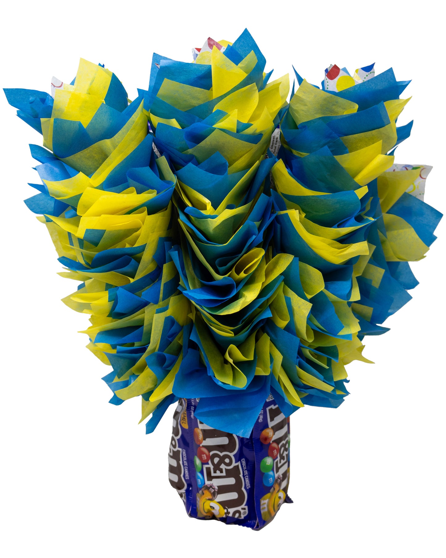 Caramel M&M's Candy Bouquet