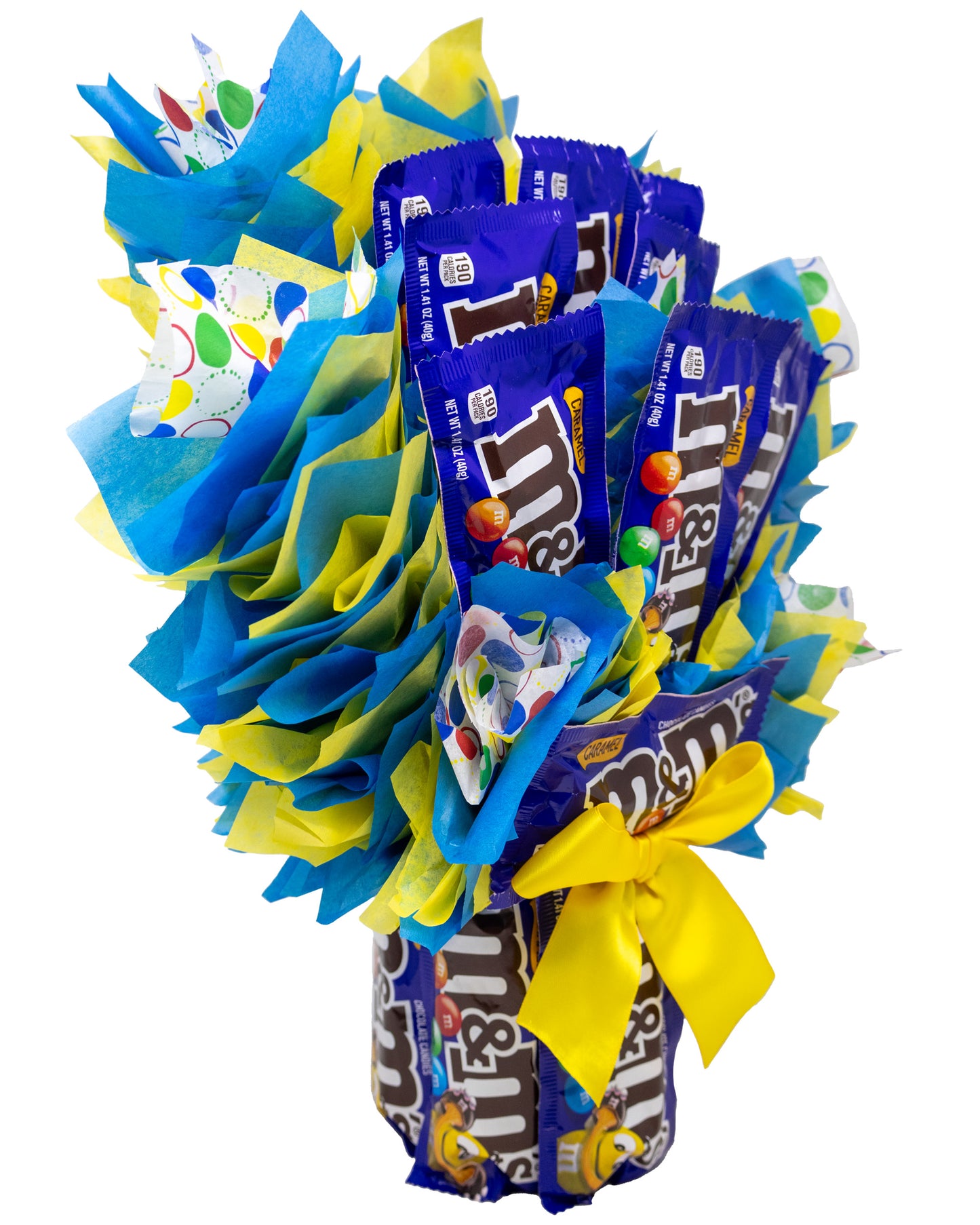 Caramel M&M's Candy Bouquet