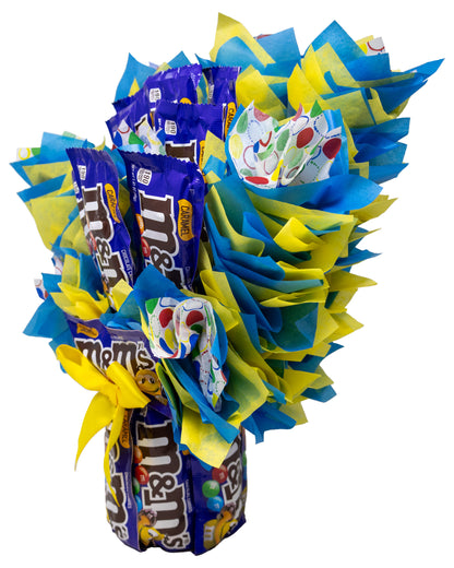 Caramel M&M's Candy Bouquet