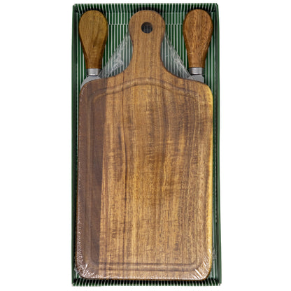 Holiday Charcuterie Board with Meat and Cheese Gift Set