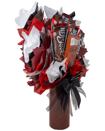 Dark Chocolate Gourmet Candy Bouquet