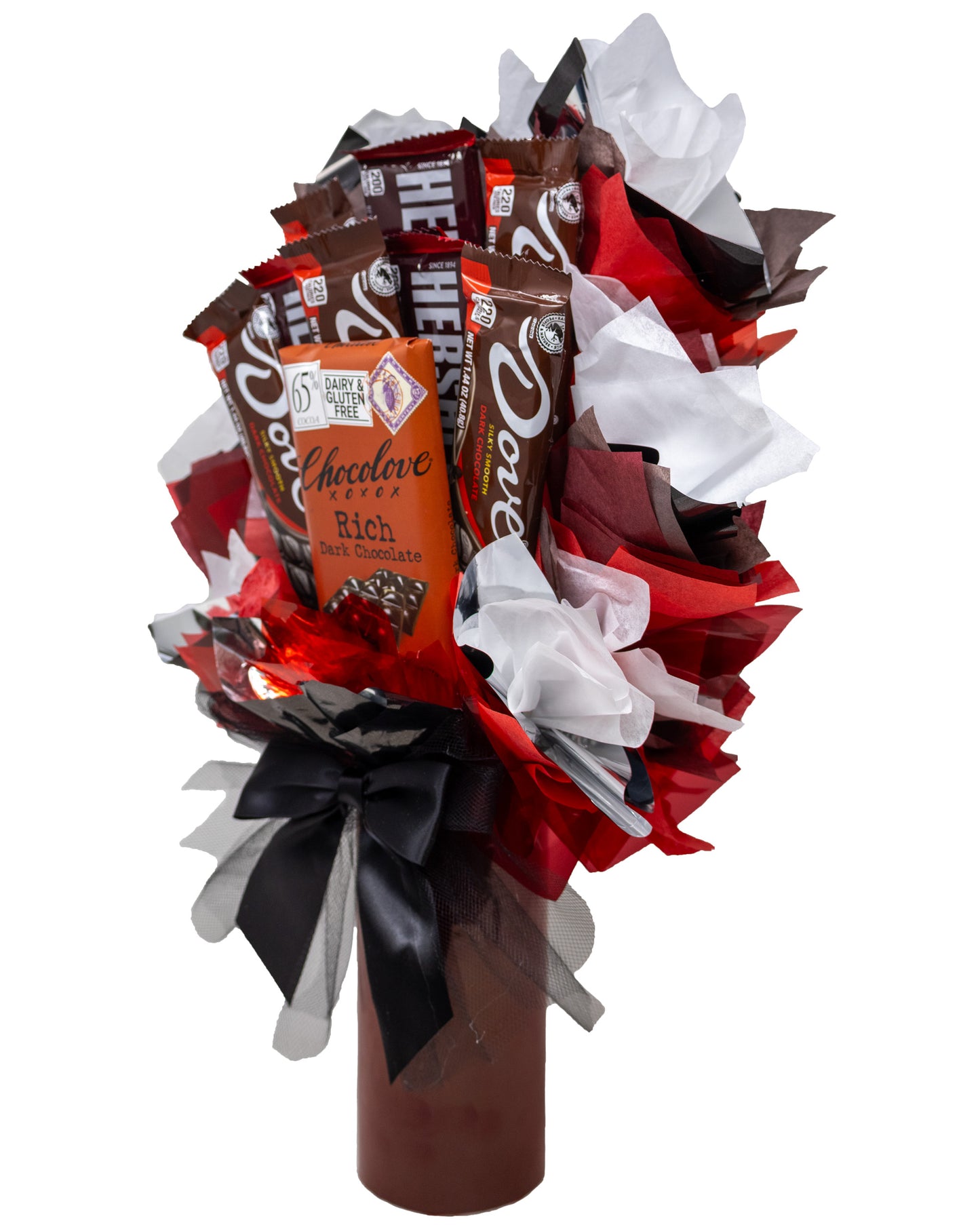 Dark Chocolate Gourmet Candy Bouquet