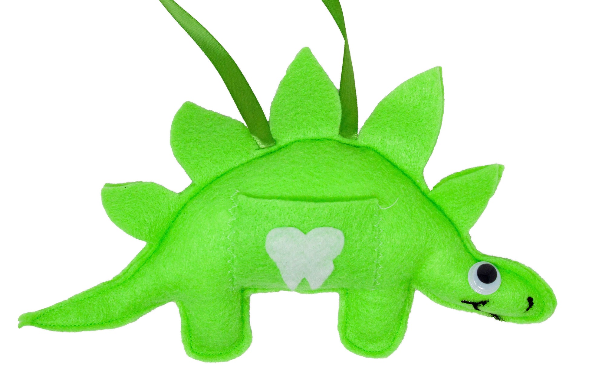 Dinosaur Tooth Fairy Pillow for Boys and Girls