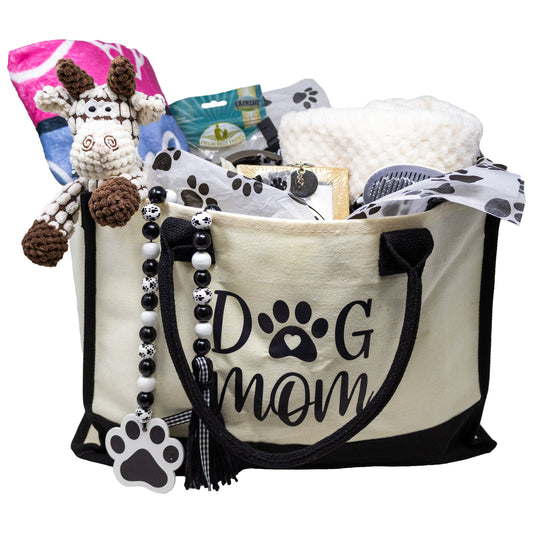 Dog Mom Tote Bag Gift Set