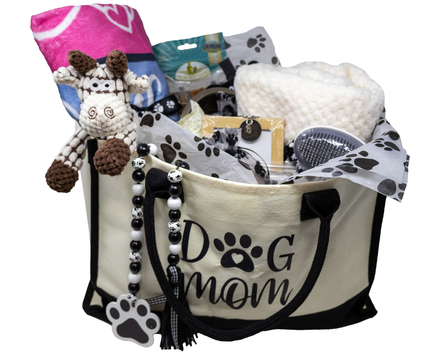 Dog Mom Tote Bag Gift Set