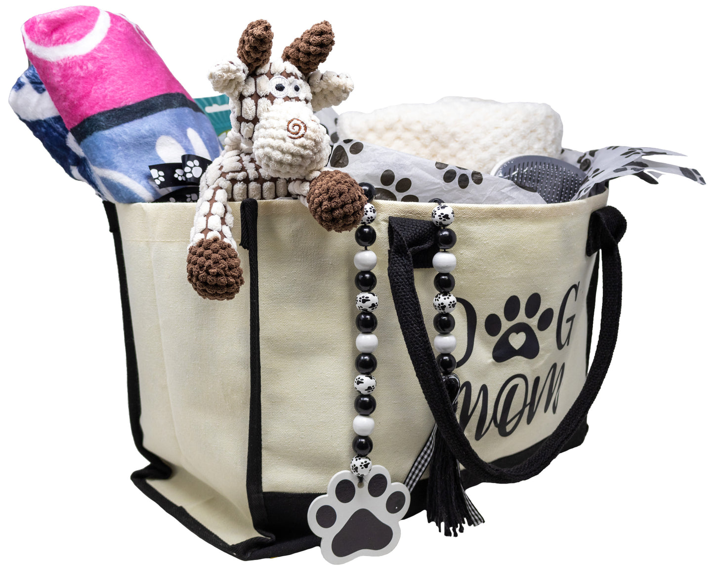 Dog Mom Tote Bag Gift Set