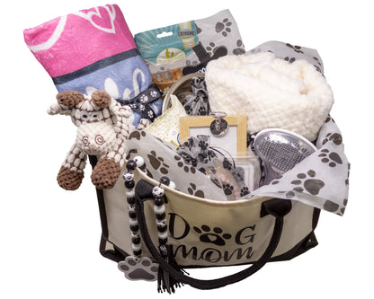 Dog Mom Tote Bag Gift Set