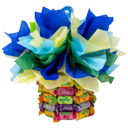 Driven to be a Winner! Unique Race Car Themed Candy Bouquet for Kids and Adults