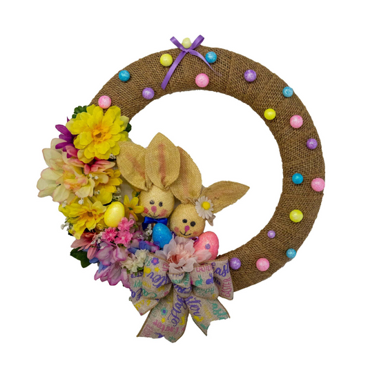 Easter Bunnies Wreath