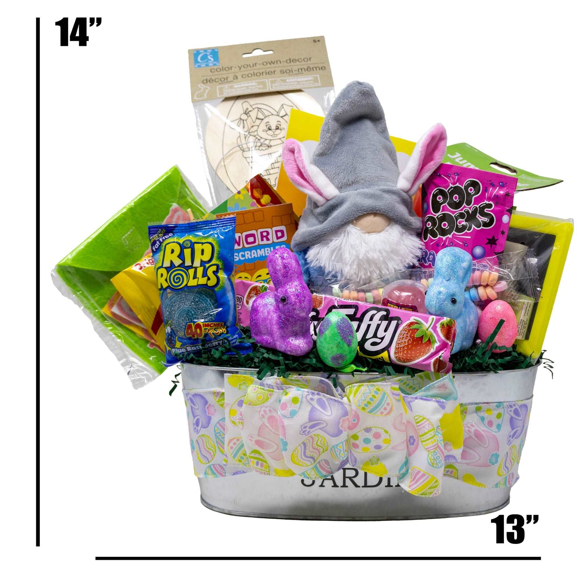 Easter Gnome Gift Basket