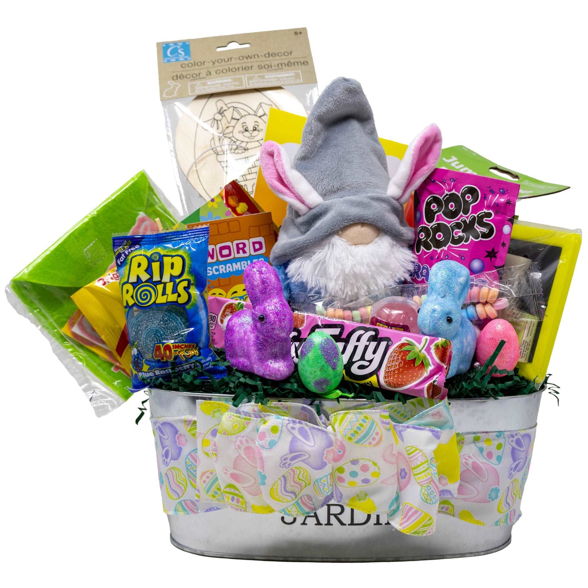 Easter Gnome Gift Basket