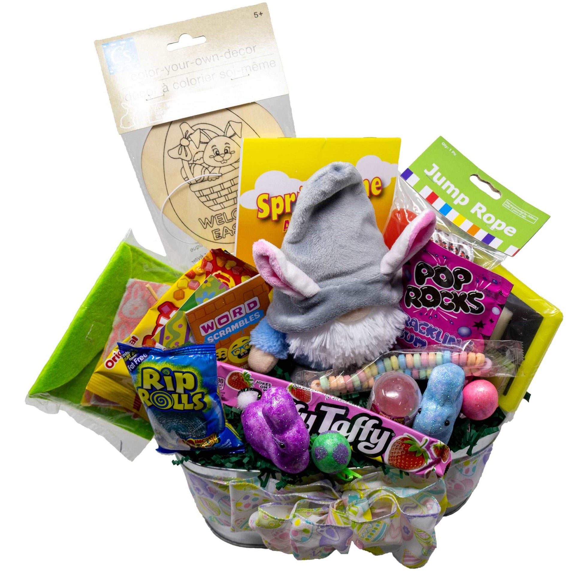 Easter Gnome Gift Basket