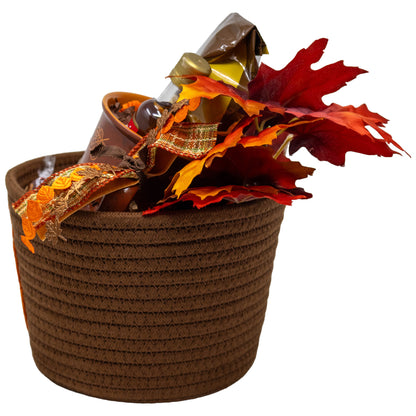 Fall Into Cozy Coffee, Warmth & Chocolate Gift Basket