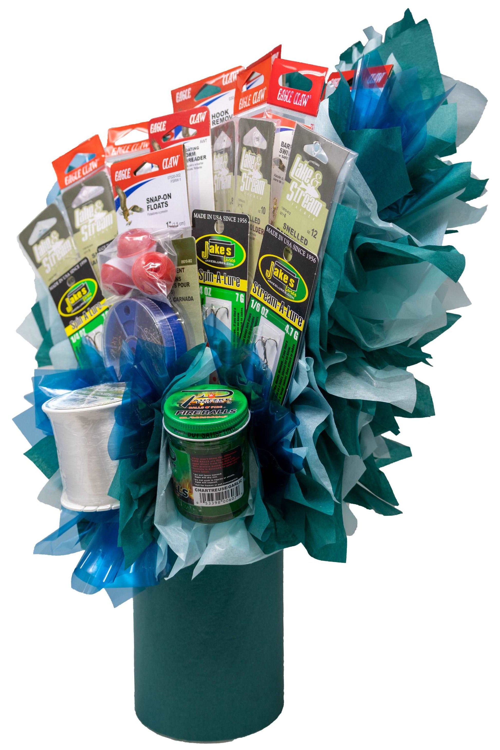 Fishing Gift Bouquet. Great Gift Idea for the Man Who Has Everything –  Powers Handmade Gifts
