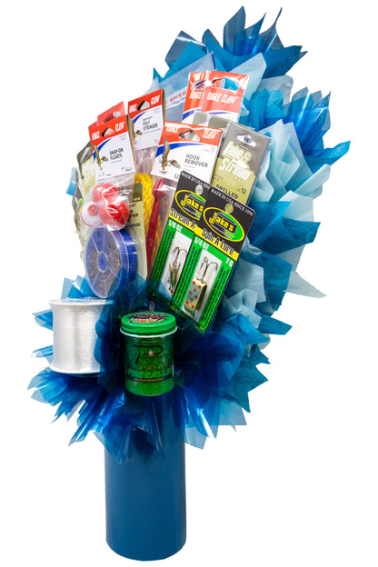 Fishing Gift Bouquet. Great Gift Idea for the Man Who Has Everything