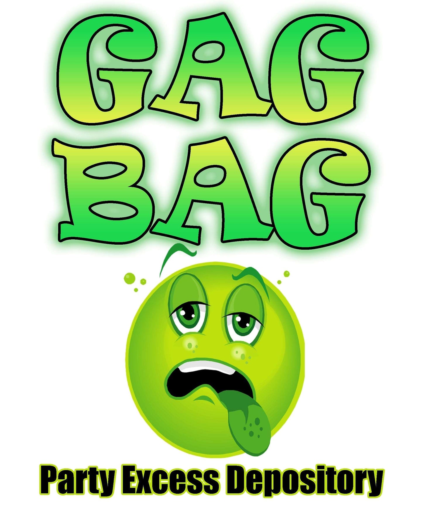 bachelorette party Gag Bag logo