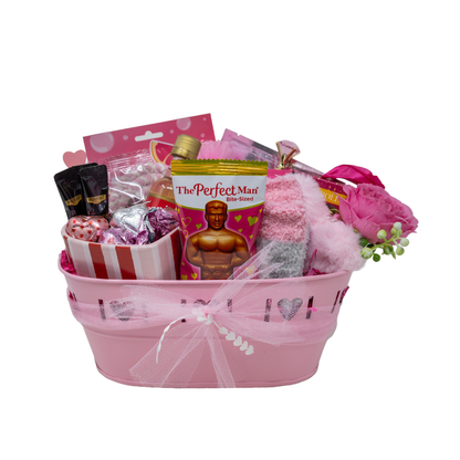 Galentine's Gift Basket - The Perfect Man  