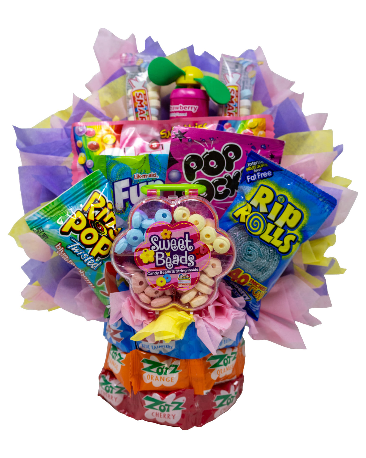 Super Cute Candy Bouquet for Girls Crafted with Name Brand Candies
