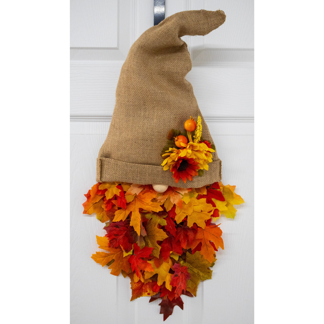 Fall Gnome Wreath Decoration