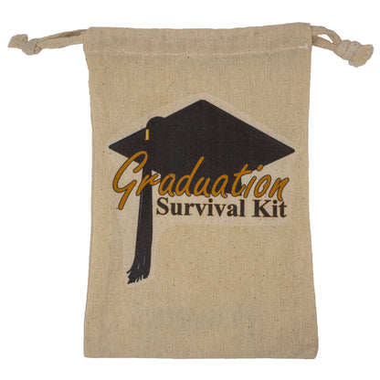 Graduation Survival Kit with Words of Wisdom and Keepsakes