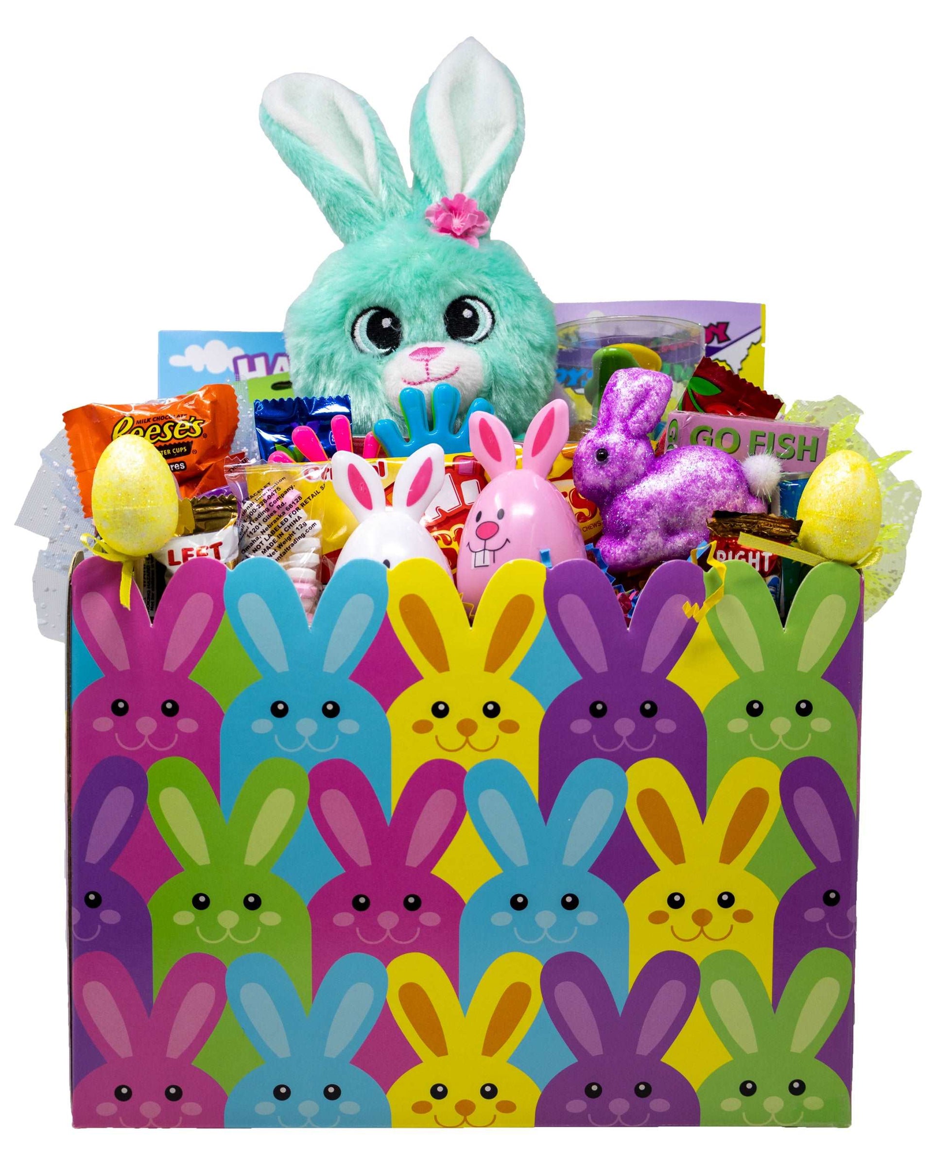 Fishing Easter Baskets, Easter Bunny, Personalized Easter Baskets