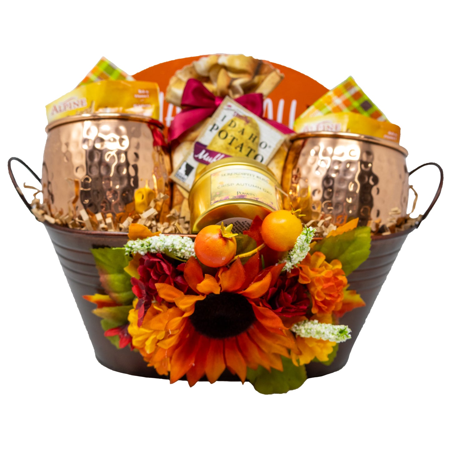 Happy Fall Y'all Unique - Autumn Inspired Gift Basket