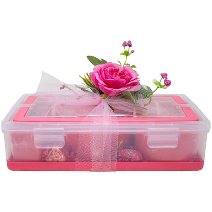 I Love You Valentine's Snackle Box with Chocolate and Sweet and Sour Treats
