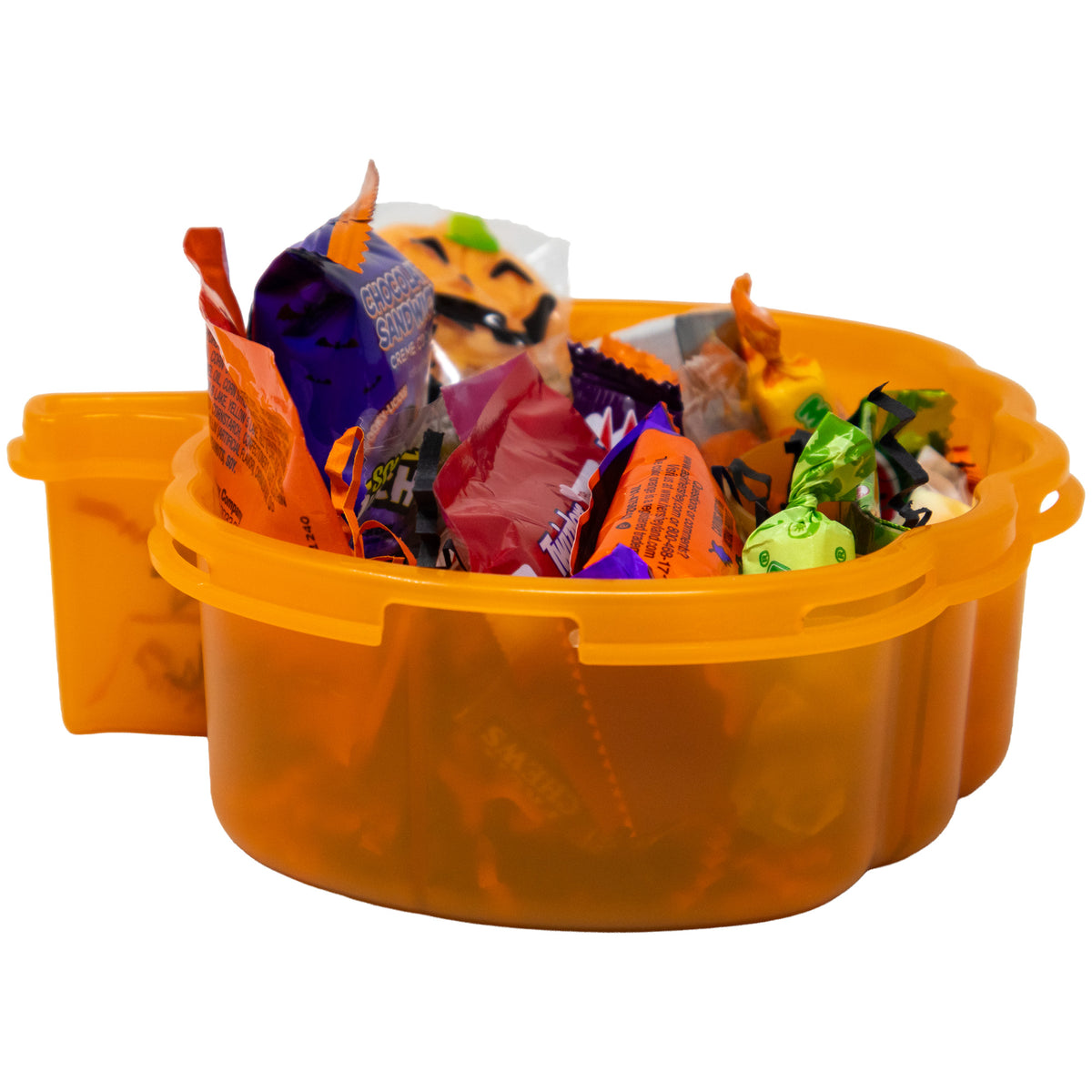 Jack-O-Lantern Halloween Snackle Box with Candy & Game