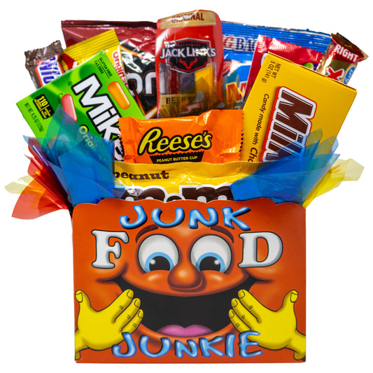 Junk Food Junkie Snack Gift Box