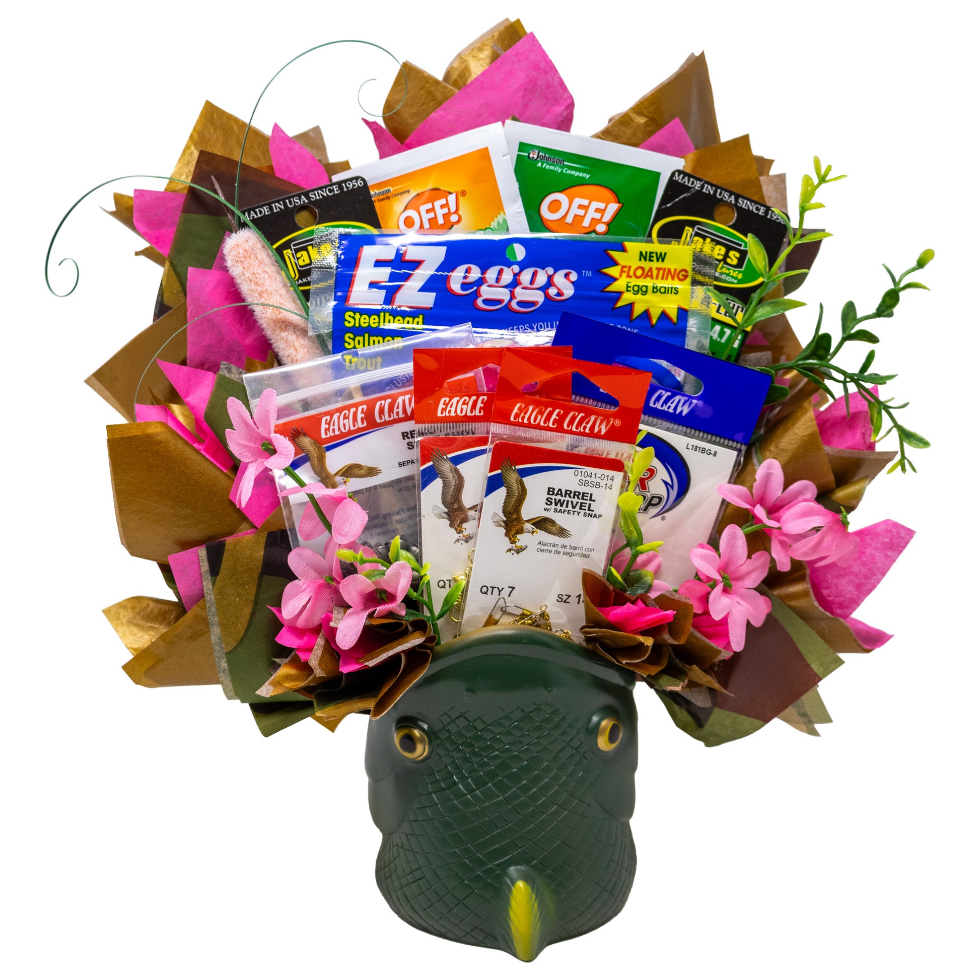 Big Mouth Bass Fishing Bouquet for Her – Powers Handmade Gifts