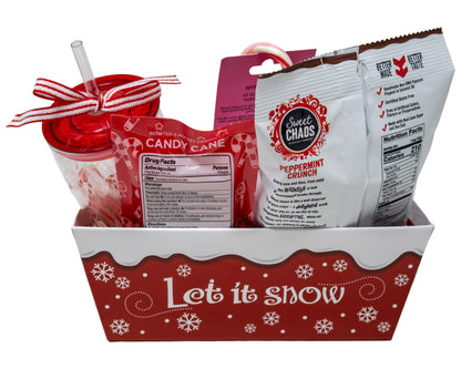 Let It Snow Candy Cane Gift Set