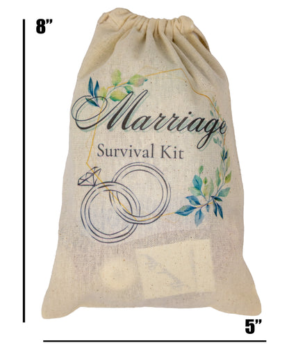 Marriage Survival Kits | Funny Wedding Gift for the Mr. and Mrs.