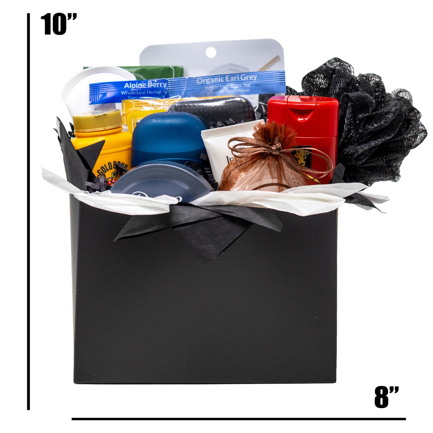 Men's Spa Gift Basket for Relaxation and Stress-Relief