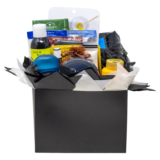 Men's Spa Gift Basket for Relaxation and Stress-Relief