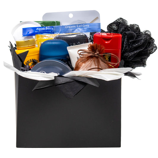 Men's Spa Gift Basket for Relaxation and Stress-Relief