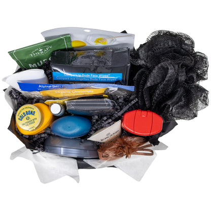 Men's Spa Gift Basket for Relaxation and Stress-Relief