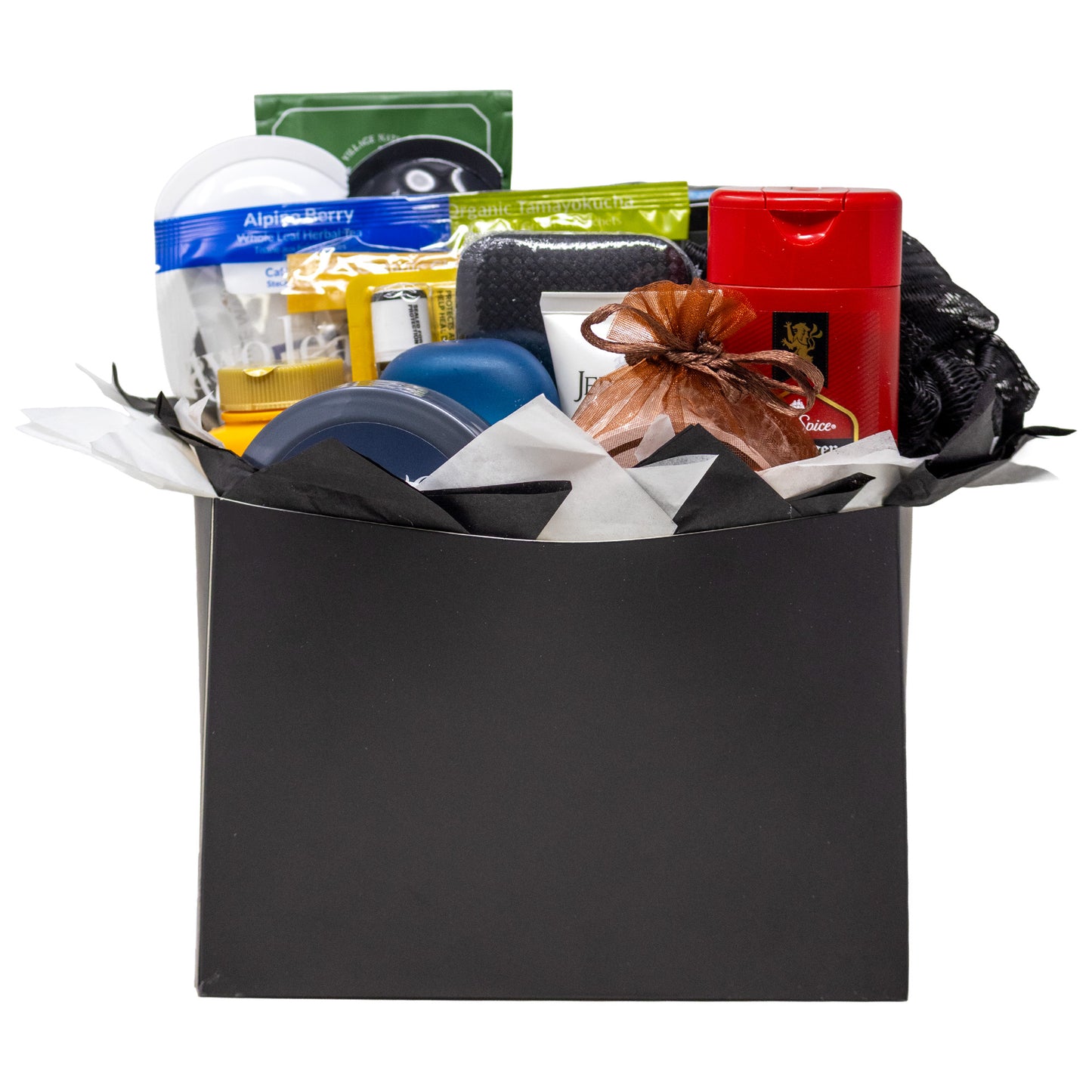 Men's Spa Gift Basket for Relaxation and Stress-Relief