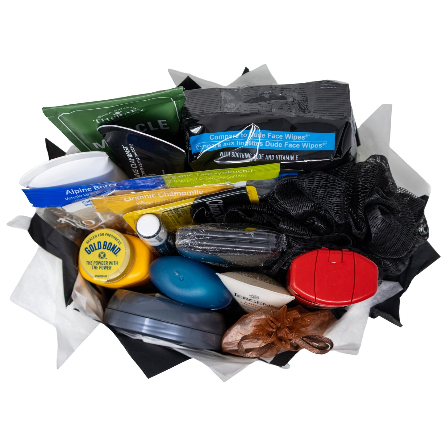 Men's Spa Gift Basket for Relaxation and Stress-Relief