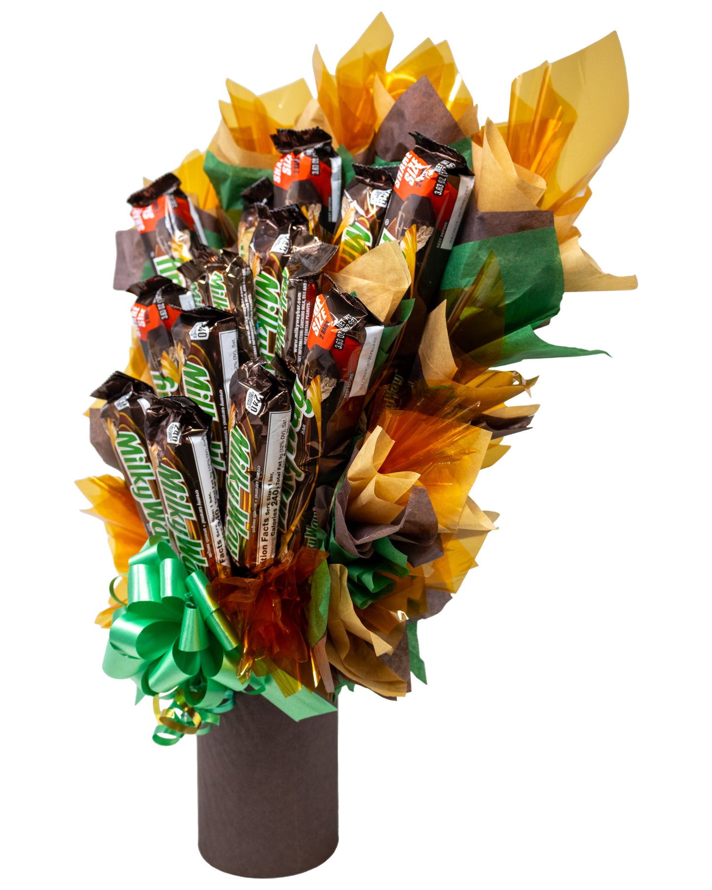 Milky Way Candy Bouquet with Standard Size Bars